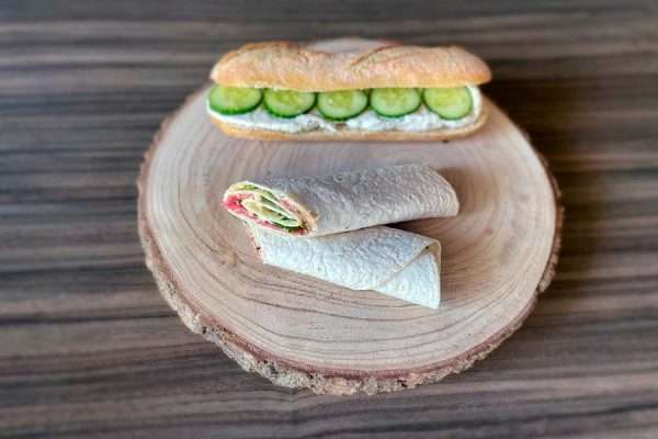 Wrap met broodje-BEW Wrap met broodje-BEW